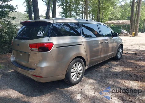 2016 Kia Sedona Ex из США, поврежденный, VIN KNDMC5C13G6138620